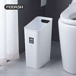 Thùng Rác Thiết Kế Mở Không Nắp FEIDASH G3060-10L/ G3070-15L - Phong Cách Tối Giản Bắc Âu