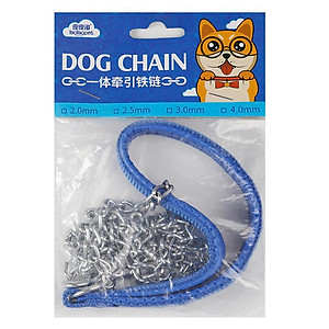 Dây dắt inox kèm vòng cổ cho chó mèo đủ size