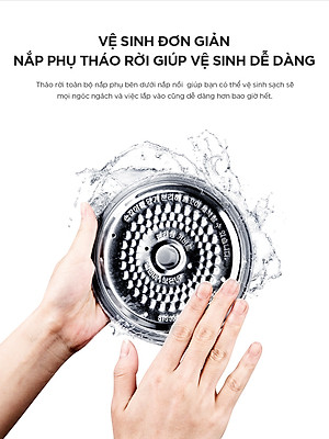 Nồi Cơm Điện Tử Áp Suất Cao Tần Mini 0.5L CRP-EHS0309F/WHGOVNCV- Bản Quốc Tế - Hàng chính hãng Cuckoovina