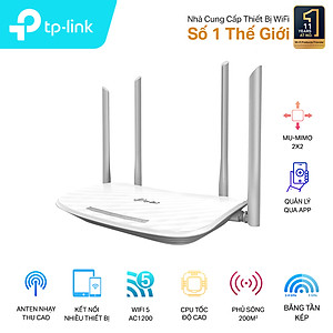 Router Wi-Fi TP-LINK Băng tần kép, Tốc độ cao TP-LINK Archer C50 - Hàng chính hãng 