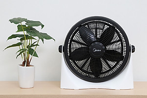 Quạt Hộp, Quạt Để Bàn 5 Cánh Midea FB40-9H (Quạt Điện Hàng Chính Hãng, Công suất 55W, Chỉnh Gió 3 Tốc Độ)