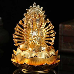 Tượng phật chuẩn đề nước hoa phong thủy ô tô