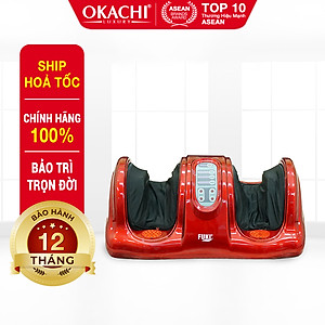 Máy massage chân hồng ngoại Fuki FK-6811 (màu đỏ)