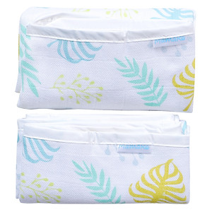 Bộ 2 tấm lót chống thấm vải sợi tre cho bé 35x35 Mamaru MA-LOT35X35 - Diệt khuẩn, hút ẩm tốt, kháng tia UV