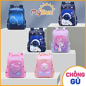 Balo cao cấp, cặp đi học chống gù lưng cho trẻ em và học sinh tiểu học bé trai, gái kiểu Nhật Bản