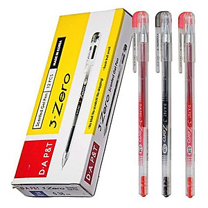 Bộ 10 cây Viết zero N.038 mực màu tím bút zero