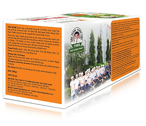 Trà Nghệ Túi Lọc Hùng Phát Giảm Đau Dạ Dày Tăng Cường Sức Khỏe Hệ Tiêu Hóa Hộp 25 Gói