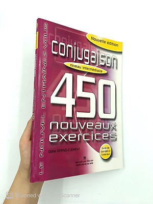 Sách 450 Conjugaison Niveau Intermédiare
