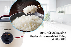 Nồi Cơm Điện Kangaroo KG823 (1.2 Lít) - Hàng chính hãng