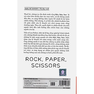 Sách - Kéo búa bao: Lý thuyết trò chơi trong cuộc sống thường ngày (Tái Bản 2018)