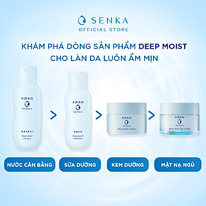 Serum dưỡng ẩm và chống lão hóa Senka Deep Moist 3X HA 30ml