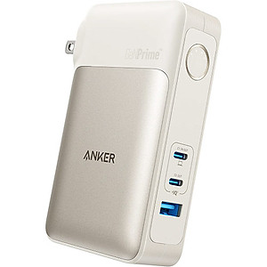 Sạc dự phòng kiêm cốc sạc Anker 733 GaNPrime PowerCore 2 in 1 1USB 2Type-C 65W 10000mAh A1651 - Hàng chính hãng