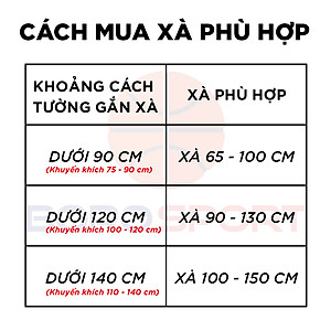Xà Đơn  Treo Tường Gắn Cửa Điều Chỉnh Độ Dài Linh Hoạt ,Mẫu Mới Chất Liệu Thép Không Gỉ Chịu Lực 150kg , Tay Cầm Bọc Đệm PVC Chống Trượt