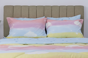 Bộ drap, áo gối Kèm mền chần Stefani chất Cotton nhung mềm mịn mát - màu sắc trẻ trung đủ kích thước mẫu mới 2024