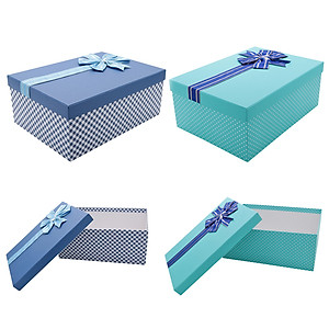 Hộp Quà Chữ Nhật C233 - 35 x 25 x 15 cm - Giao màu ngẫu nhiên