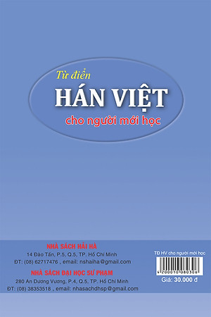 Từ Điển Hán Việt Cho Người Mới Học