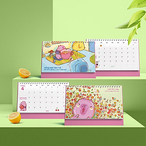 Lịch Bàn 2026 - Chữa Lành Dễ Mà - SDstationery 2026-SD-LBA