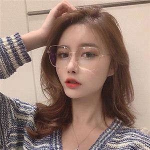 Kính Mắt Thời Trang Kim Loại Cao Cấp Cho Nữ