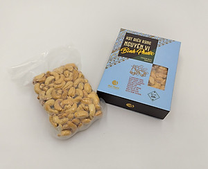 HẠT ĐIỀU BÌNH PHƯỚC RANG NGUYÊN VỊ KHÔNG MUỐI -  HỘP 250G