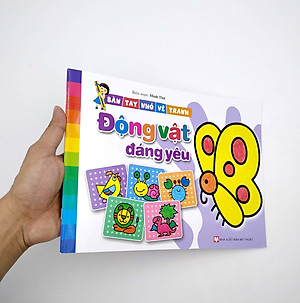 Sách Bàn Tay Nhỏ Vẽ Tranh - Động Vật Đáng Yêu