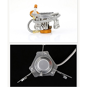 Bếp Gas Khí Đốt Có Thể Gấp Lại Cắm Trại Ngoài Trời Đi Bộ Đường Dài