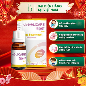 AB - KOLICARE Digest: Men Vi Sinh Cho Trẻ Tiêu Chảy