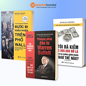 Combo Đầu Tư Thành Công ( Phương Pháp Đầu Tư Warren Buffett + Bước Đi Ngẫu Nhiên Trên Phố Wall + Tôi Đã Kiếm Được 2.000.000 Đô-La Từ Thị Trường Chứng Khoán Như Thế Nào? ) tặng kèm bookmark Sáng Tạo