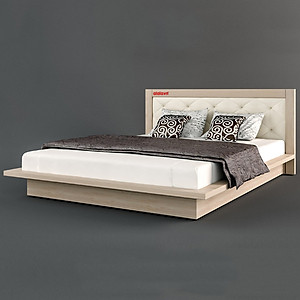 Giường ngủ cao cấp phong cách Nhật Bản - Thương hiệu alala.vn (1m6x2m)
