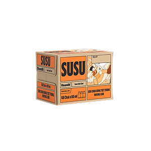 Sữa chua uống hương cam Vinamilk Susu - Thùng 48 chai 80ml