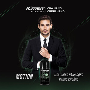 Combo 2 Lăn khử mùi Xmen for Boss 50ml/chai Hương Năng Động Motion