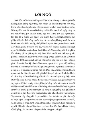 Thoát Khỏi Tuổi Thơ