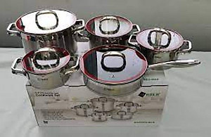 Bộ nồi inox AN05RED-MAX hàng chính hãng