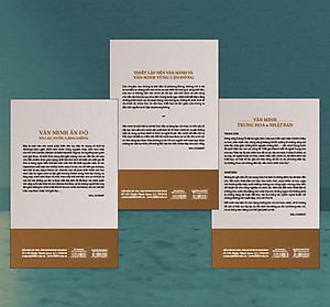 Lịch Sử Văn Minh Thế Giới Phần 1: Di Sản Phương Đông - Will Durant (trọn bộ 3 tập) - Sách IRED Books