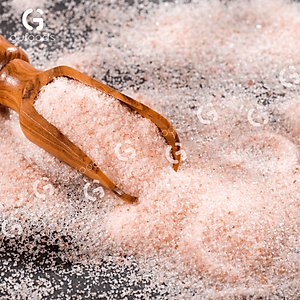 Muối hồng Himalaya GUfoods (dạng hạt mịn) - Tự nhiên, Giàu khoáng chất vi lượng, Không phụ gia, Không tinh chế