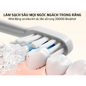 Combo 3 Đầu bàn chải thay thế cho bàn chải đánh răng điện Xiaomi Mijia T300 T500 - Hàng chính hãng 