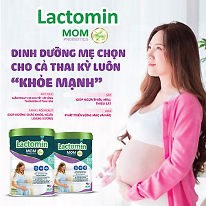 Sữa bầu Lacto Fiber Mom 900g- Hấp thụ, Tiêu hóa, dễ uống