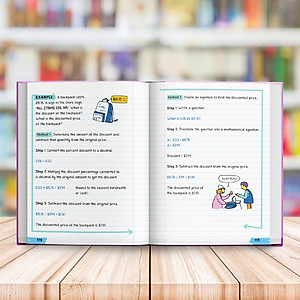 Sách Everything You Need To Ace Geomistry, Prealgebra And Algebra big fat notebooks ( Sổ Tay Hình Học Và Sổ Tay Đại Số Bản Tiếng Anh ) - Tổng Hợp Kiến Thức Hình Học và Đại Số Cho Học Sinh Từ Lớp 8 Đến Lớp 12