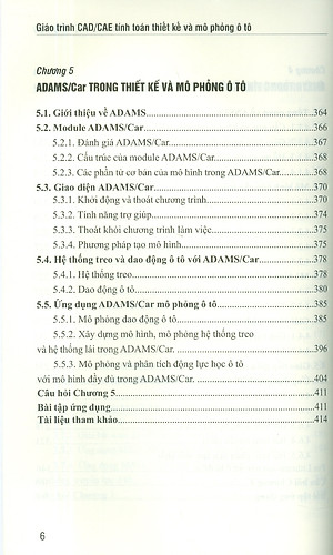 Giáo Trình CAD/CAE  Trong Tính Toán Thiết Kế Và Mô Phỏng Ô Tô 