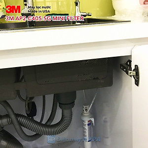 [SIÊU TỐC] Máy Lọc Nước 3M AP2-C405-SG | AP-EASY COMPLETE Mini Fitler - Uống Trực Tiếp Từ Vòi Hoặc Gắng Cho Tủ Lạnh - Hàng Chính Hãng 3M