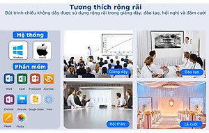 Bút trình chiếu NORWii N97S kĩ thuật số LASER màu Xanh/Đỏ chuyên dùng cho màn hình LED/TV và màn chiếu.  Hàng Chính Hãng.
