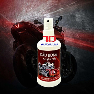 Chai Xịt Bóng Bảo Vệ Xe Máy 909 Kira, dầu bóng chuyên dụng