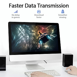 Cáp mạng Cat6 UTP đúc sẵn 2 đầu dài 1m đến 10m Vention - Hàng chính hãng