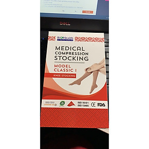 Vớ cố định khớp gối và ngăn giãn tĩnh mạch BioHealth - M
