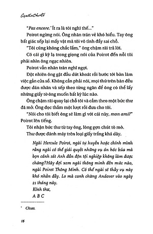 Sách Chuỗi Án Mạng A.B.C (Tái Bản)