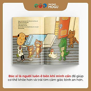 Truyện Ehon bé 3-4-5 tuổi - Bác sĩ Anton: Cùng giúp nhau khi khó khăn nhé
