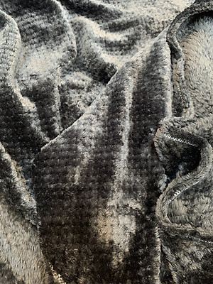 Mền lông cừu vân hạt bắp vải microfiber cao cấp A 1m6x2m  - mềm mại, ấm áp, thấm hút tốt