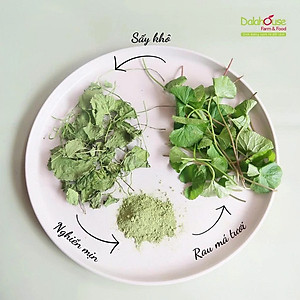 Bột Rau Má Hữu Cơ Nguyên Chất Sấy Lạnh Dalahouse - Thải Độc, Mát Gan, Lợi Tiểu, Giúp Hạ Sốt, Hỗ Trợ Giảm Mụn Nhọt, Rôm Sấy, An Thần, Cải Thiện Trí Nhớ, Hỗ Trợ Tiêu Hóa, Giảm Sẹo Lồi, Giảm Thâm, Đẹp Da, Tăng Cường Hệ Miễn Dịch, Phòng Ngừa Táo Bón