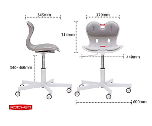 [Roichen - WOW] Ghế Roichen - WOW, ghế chỉnh Dáng ngồi đúng có chân xoay_Made in Korea