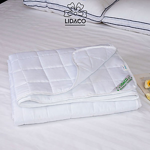 Tấm bảo vệ nệm LIDACO bông tấm trắng đủ size nệm