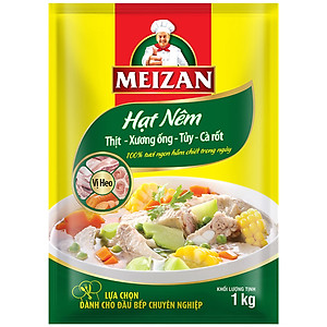 Hạt nêm Meizan Thịt, Xương Ống, Tủy, Cà Rốt - Vị heo